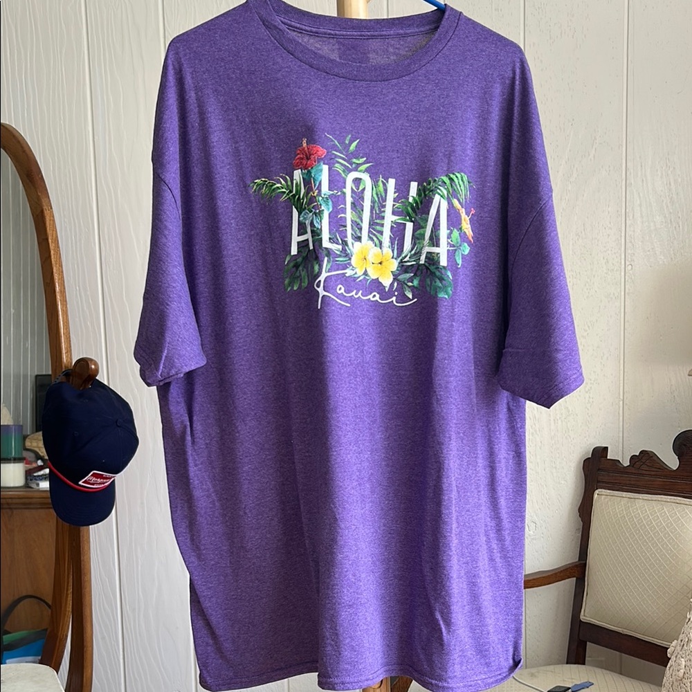 Purple Aloha Hawaii T-Shirt